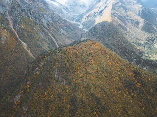 Kubus mountain, North Ossetia