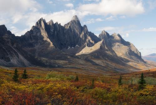 "Rainbow Valley" - Ogilvie Mountains-