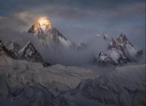 Gasherbrum in the Karakoram range, Pakistan