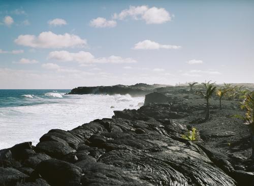 Volcanic Coast, Big Island of Hawaii