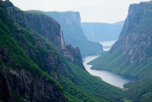 Happy Canda Day, Western Brook Pond, Newfoundland,