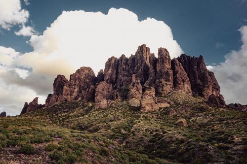 Superstition Mountains, AZ USA