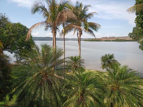 A flooded place at São Jorge D'Oeste, PR, Brazil.