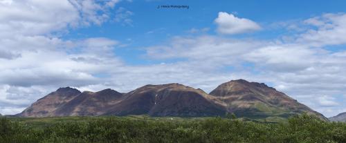 Beautiful mountains off the Denali Highway, Alaska