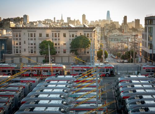 Presidio Trolleybus Yard, San Francisco