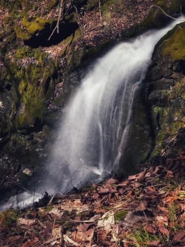 Moulton Gorge Falls, Frontenac Provincial Park, Ontario Canada