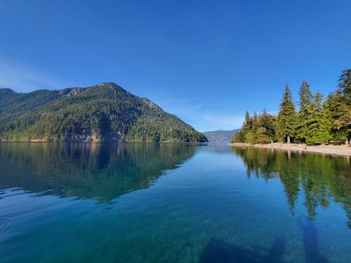 Crescent Lake, WA, USA,