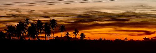Sunset in Serrambi, Brazil