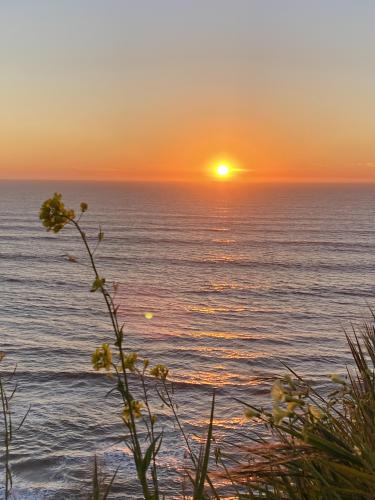 California sunset, Half Moon Bay