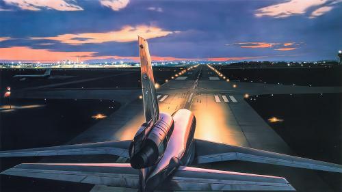 DC-10 Cleared for Takeoff by Trevor Webb, 1993