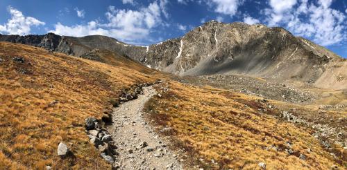 Took a hike up Grays Torreys