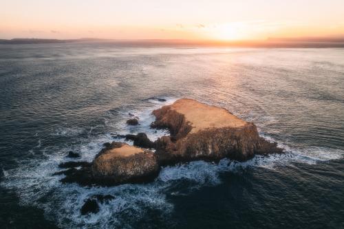 Sunrise over Sheep Island, Northern Ireland