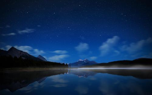 Maligne Starry Sky