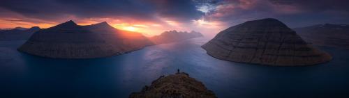 An Incredible Sky seen here in the Faroe Islands.