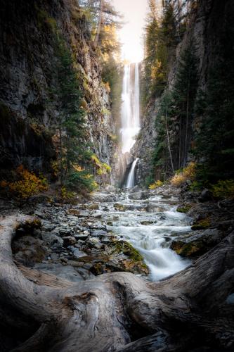 Mystic Falls in Telluride
