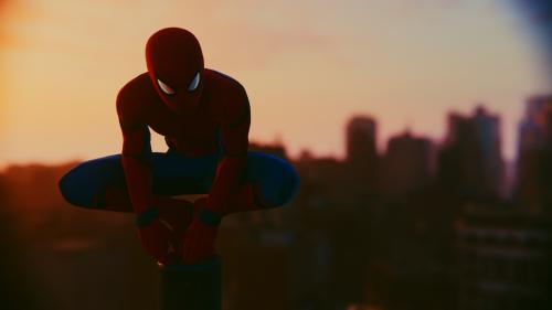 "SPIDER-MAN PC" Made using the in-game photo mode