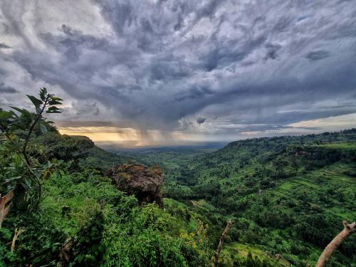 A storm looming in the distance, eastern Uganda