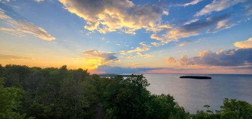 Door County Wisconsin from Eagle Tower