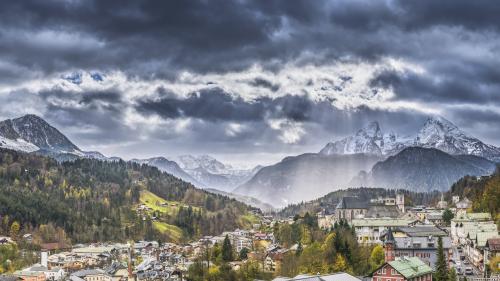 Town and Sky