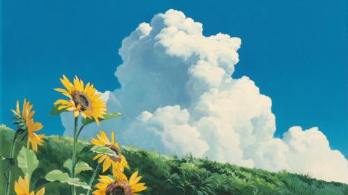 My Neighbor Totoro Sunflowers