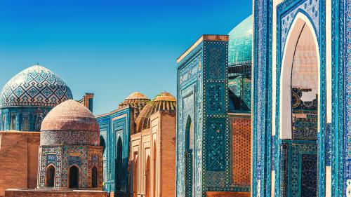 Shah-i-Zinda in Samarkand, Uzbekistan