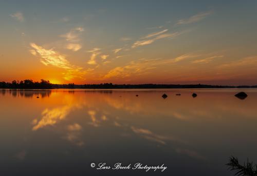 Sunrise at Rynningeviken near Orebro Sweden @lbrock {4591 x 3152 {OC}.