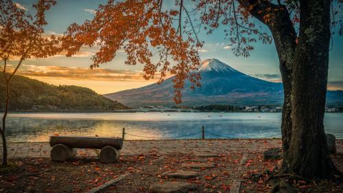 View of Mount Fuji