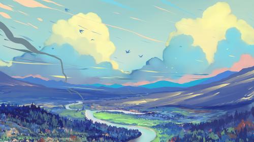 Artistic Landscape | 5120 x 2880