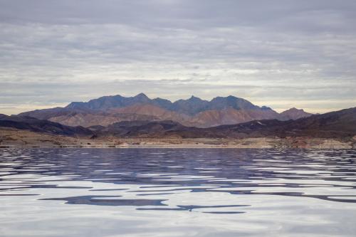 Gloomy Day At Lake Mead, Nevada