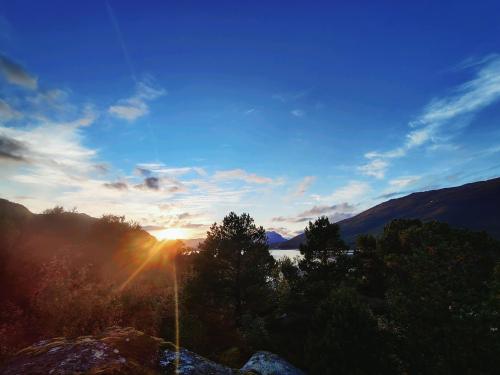 Sun Setting at the Lofoten Islands, Norway