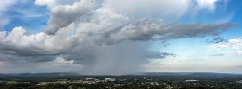 Nimbus cloud, rain, Cookeville, Putnam County, Tennessee 