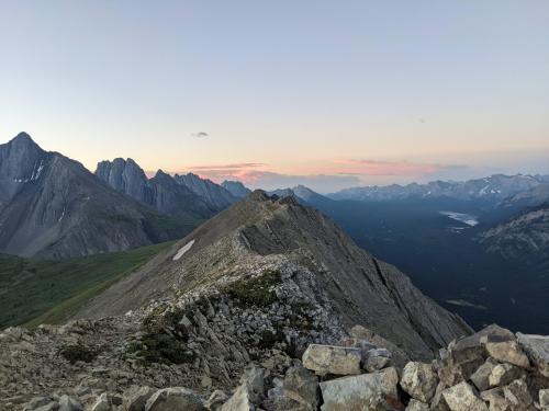 Sunrise, kananaskis, AB