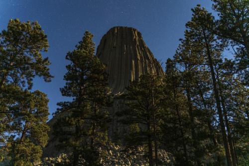 Moonlighting at Devil's Tower