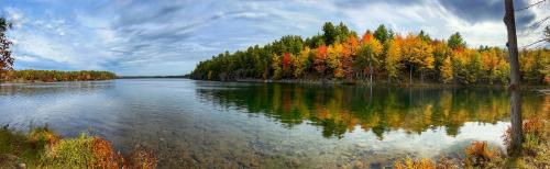 Big Salmon Lake, South Frontenac, Ontario Canada