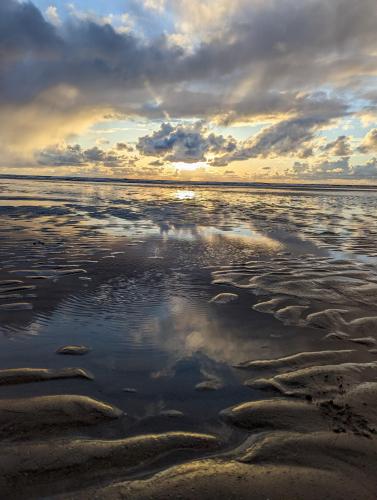 Sunset at Cannon Beach, OR, USA