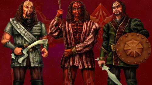 Star Trek The Next Generation: Klingon Honor Guard  - The Klingon Warriors