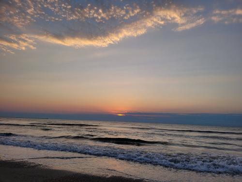 The black sea at dawn