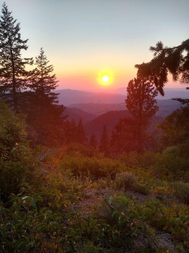 Sunset from Boise Ridge. Idaho. 3072 x 4096