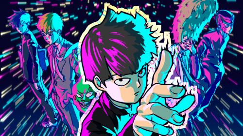 Mob Psycho 100 - Anime Characters  4K Wallpaper