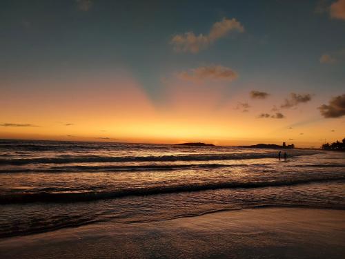 Sunset at Kovalam Beach ,India