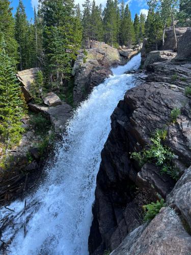 First trip to Alberta Falls at Rocky Mountain National Park!