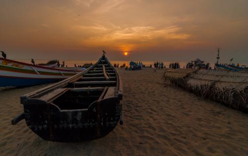 Beach in Kerala, India