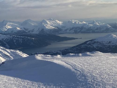 Looking over Prince William Sound, Alaska