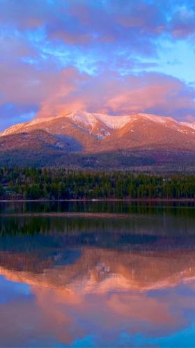 Sunset in Montana, USA