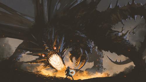 - Alone you stand, bold.