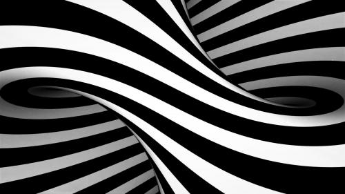 My first trippy wallpaper black and white