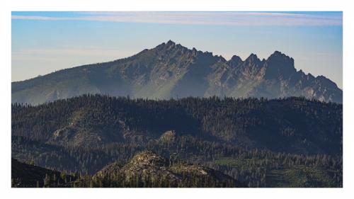 Beautiful View Of The Sierra Buttes