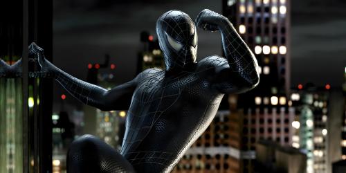 Spiderman black suit