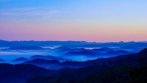 Dawn in the Appalachian Mountains KY, US