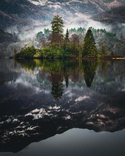 Dawn on Loch Achray, Scotland IG is @inutopia if you'd like to see some more, thanks!